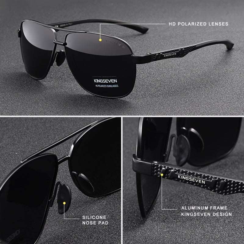 Premium Aluminum Polarized Sunglasses for Ultimate UV Protection and Style