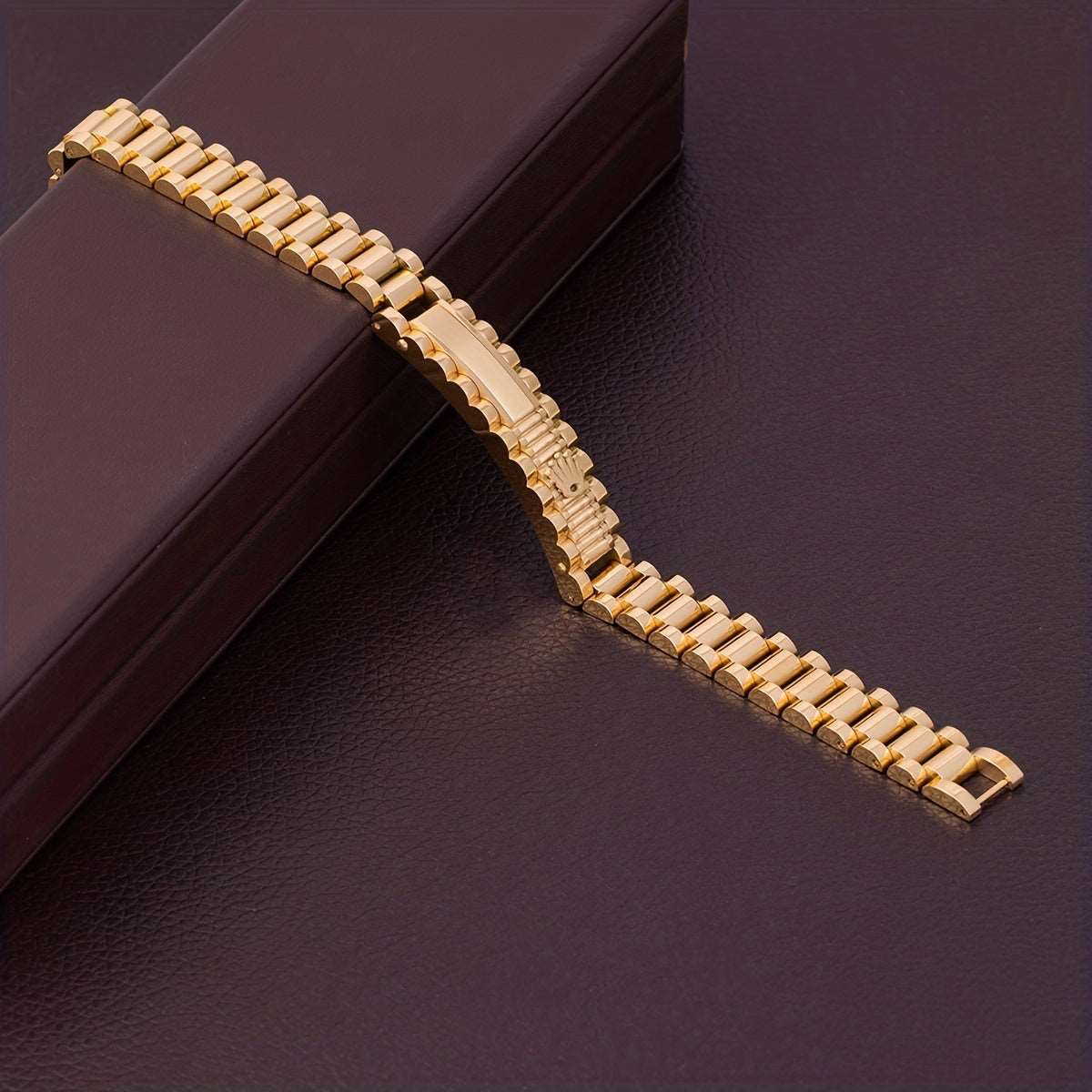 Golden Stainless Steel Vintage Bracelet for Men