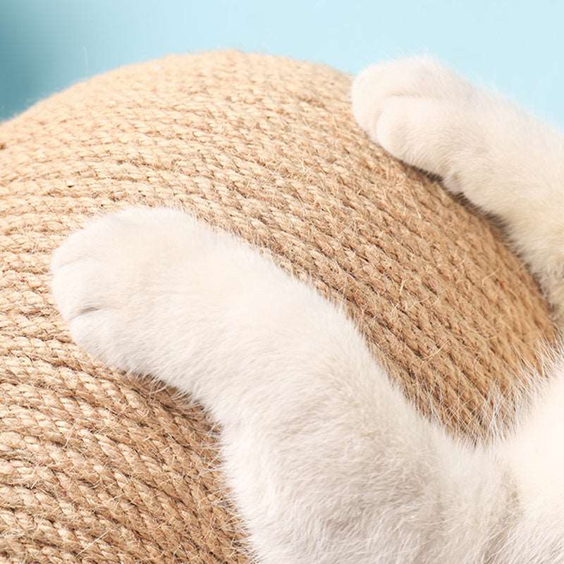 Playful Paws: Interactive Cat Scratching Ball Toy for Kitten's Endless Fun and Exercise