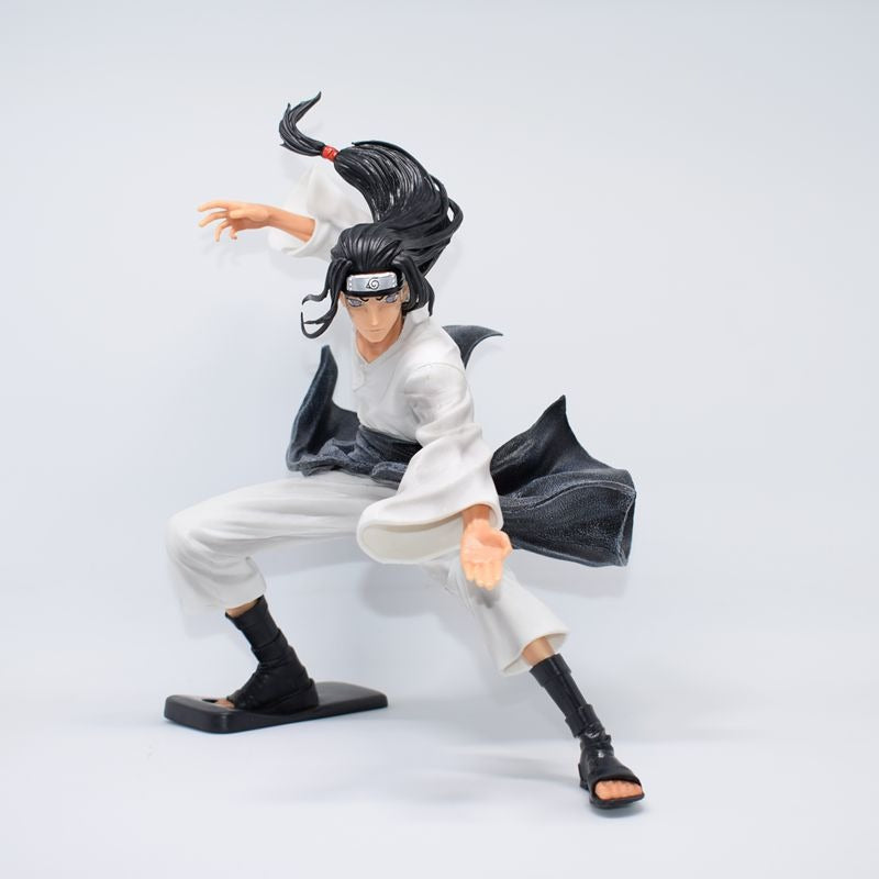 Dee Marvel Naruto Hinata Ningci White Eyes Bagua Palm Anime Surrounding Model Decoration