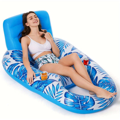 Luxurious Zero Gravity Pool Chair Lounge - The Perfect Inflatable Pool Bed for Floating Bliss