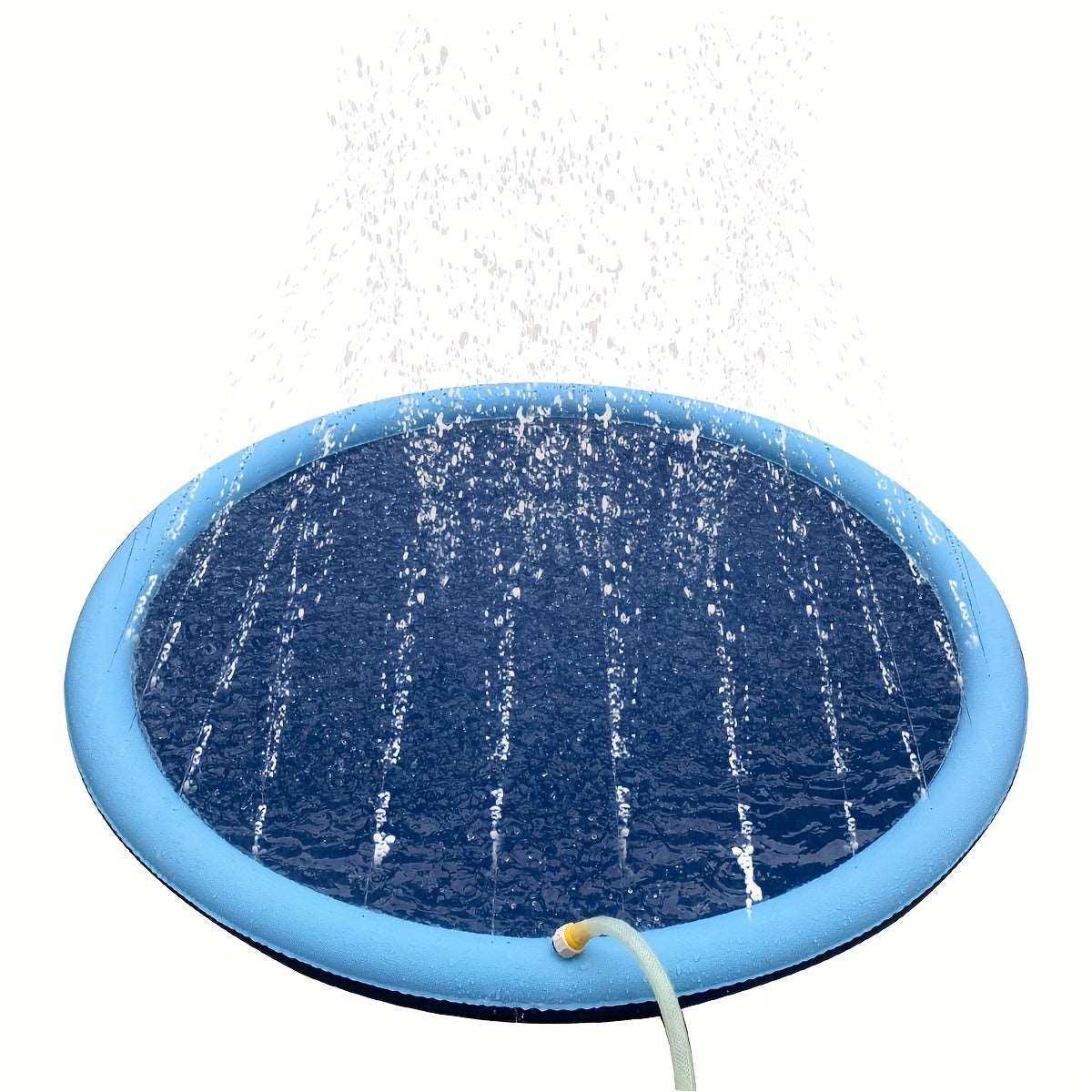 Foldable Pet Spray Pad: Solution for Convenient Dog Bathing and Outdoor Water Play!