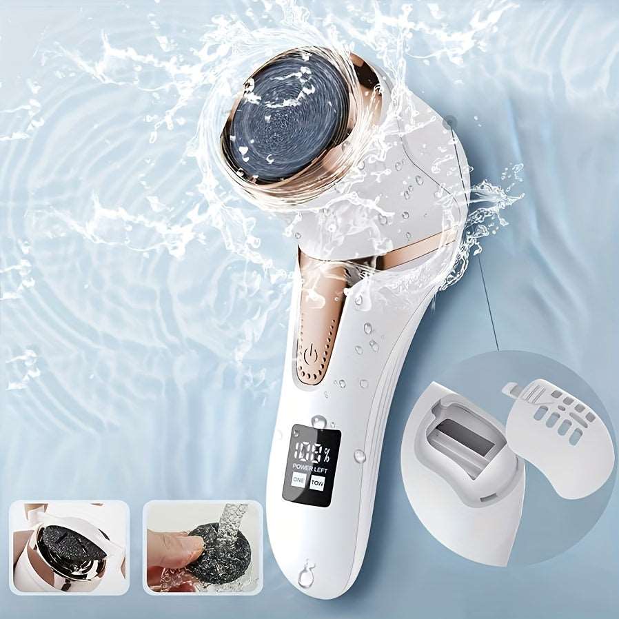 Revitalize Your Feet: Professional Electric Callus Remover with Integrated Vacuum Cleaner