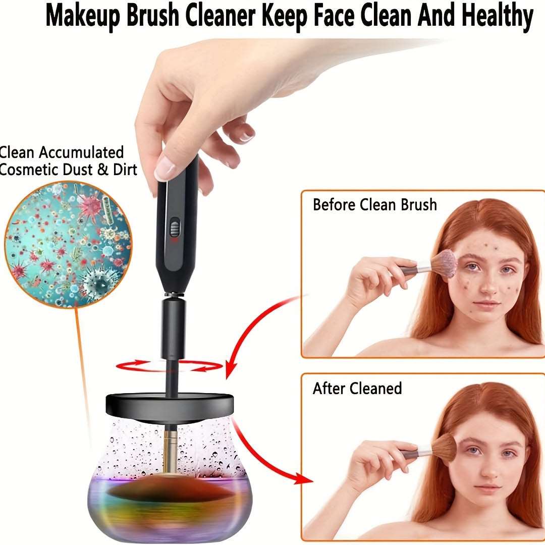 Efficient and Effortless: The Ultimate Time-Saving Makeup Brush Cleaner and Dryer