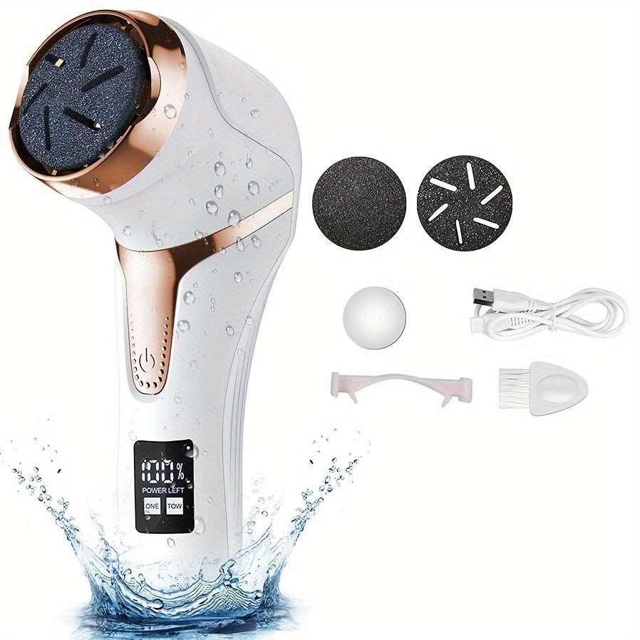 Revitalize Your Feet: Professional Electric Callus Remover with Integrated Vacuum Cleaner