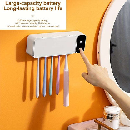 Ultimate UV Toothbrush Sanitizer Holder: A Sleek and Effective Solution