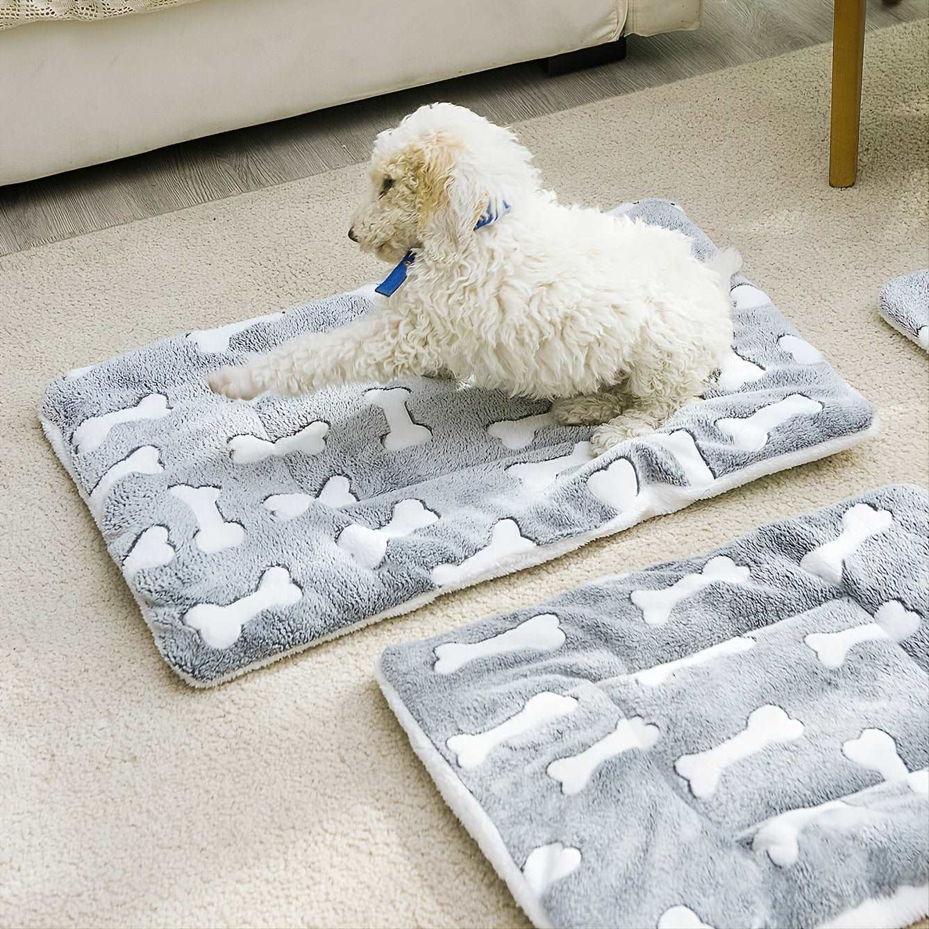 Thickened Pet Bed Mat - Double-Sided Warm Blanket for Cats and Dogs