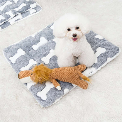 Thickened Pet Bed Mat - Double-Sided Warm Blanket for Cats and Dogs