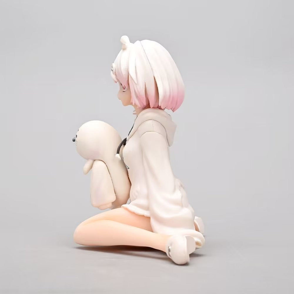 Dee Manshe Virtual Anchor Bai Shenyao Lovely Sitting Posture anime Beautiful Girls Hand Made Animation Peripheral Model