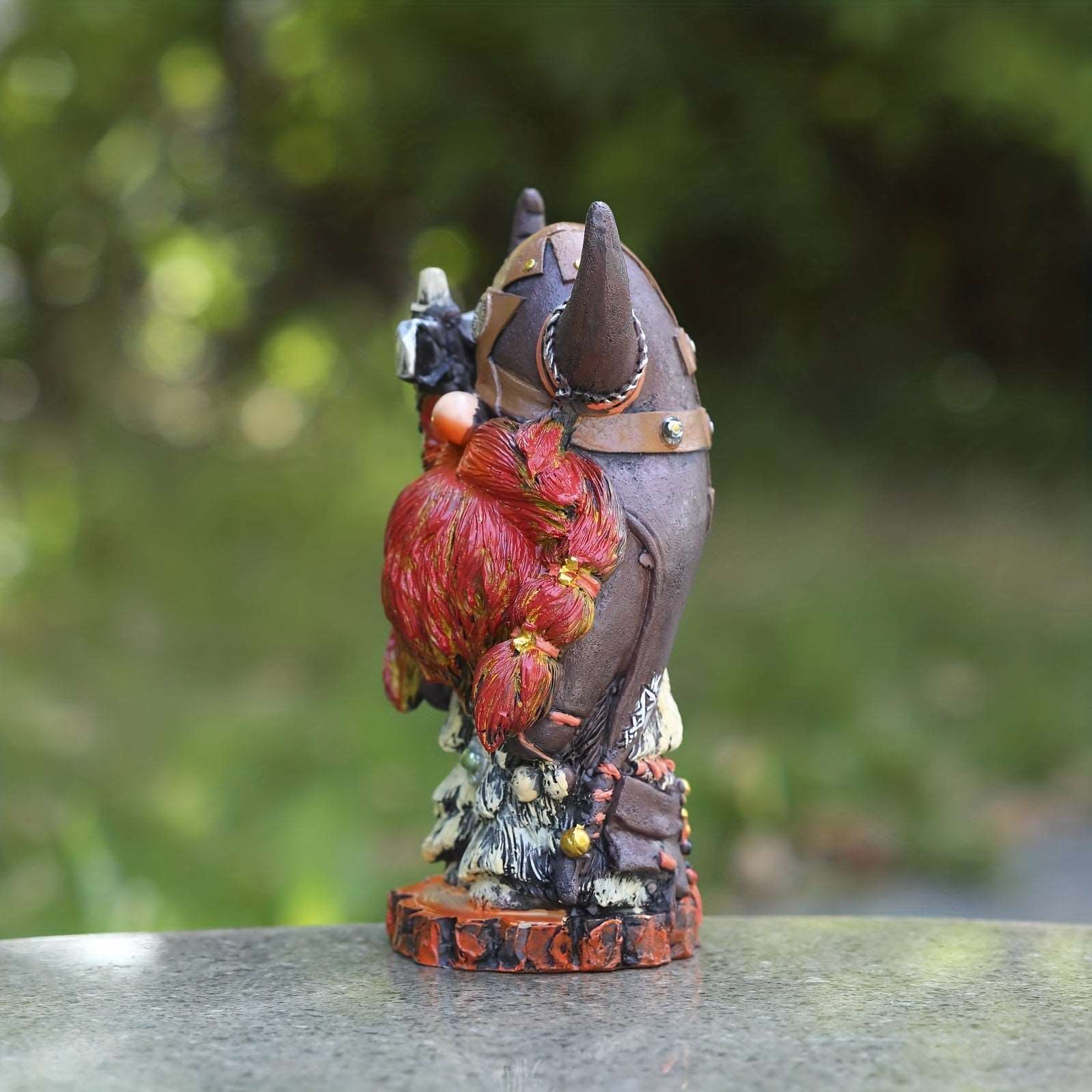 Nordic Victor Dwarf Gnome Statue: A Charming Addition, Viking Figure