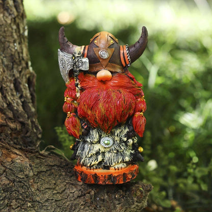 Nordic Victor Dwarf Gnome Statue: A Charming Addition, Viking Figure