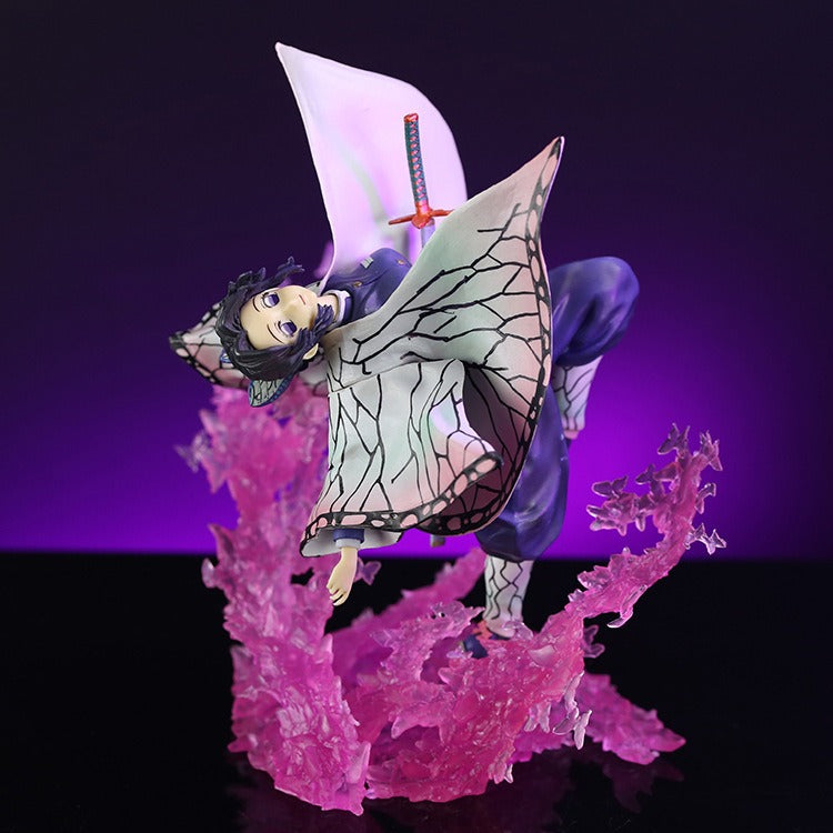 Dee Manshe Ghost Annihilation Blade ANIPLEX Butterfly Dance Butterfly Ninja Anime Surrounding Model Decoration