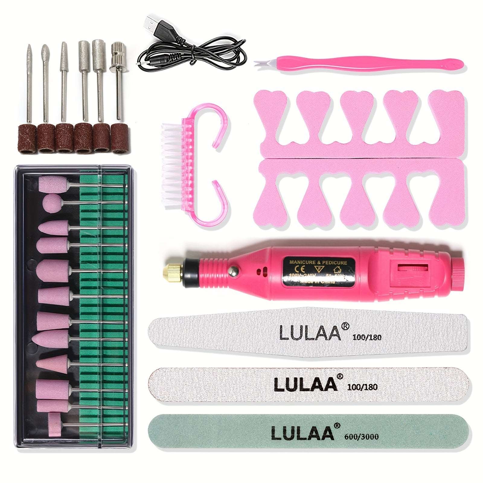 Professional Acrylic Nail Drill: High-Performance USB Electric Nail Drill Machine