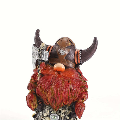 Nordic Victor Dwarf Gnome Statue: A Charming Addition, Viking Figure