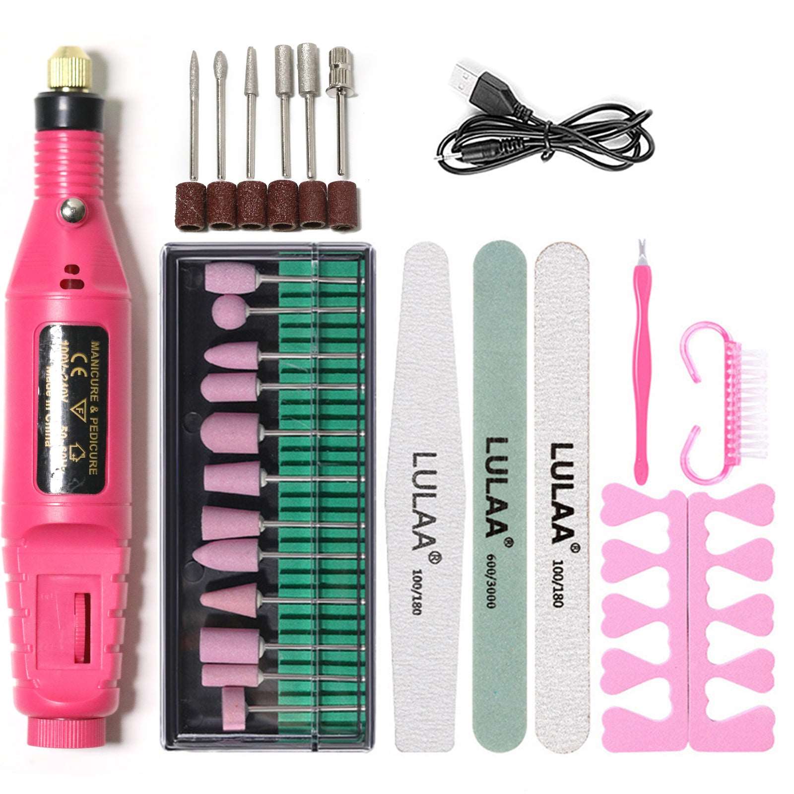 Professional Acrylic Nail Drill: High-Performance USB Electric Nail Drill Machine