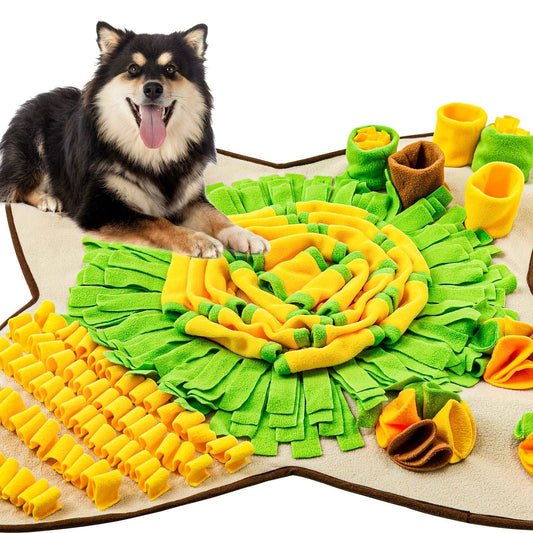 Snuffle Mat - Ultimate Slow Feeder & Training Toy for Large Dogs