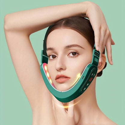 Electric V-Face Shaping Beauty Belt: Get Rid of Double Chin with Intelligent Lifting and Firming Facial Massager