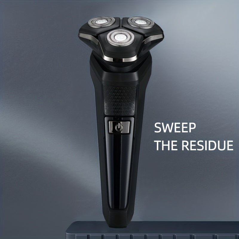 Ultimate Precision and Comfort: Rechargeable Electric Shaver with 3D Floating Veneer