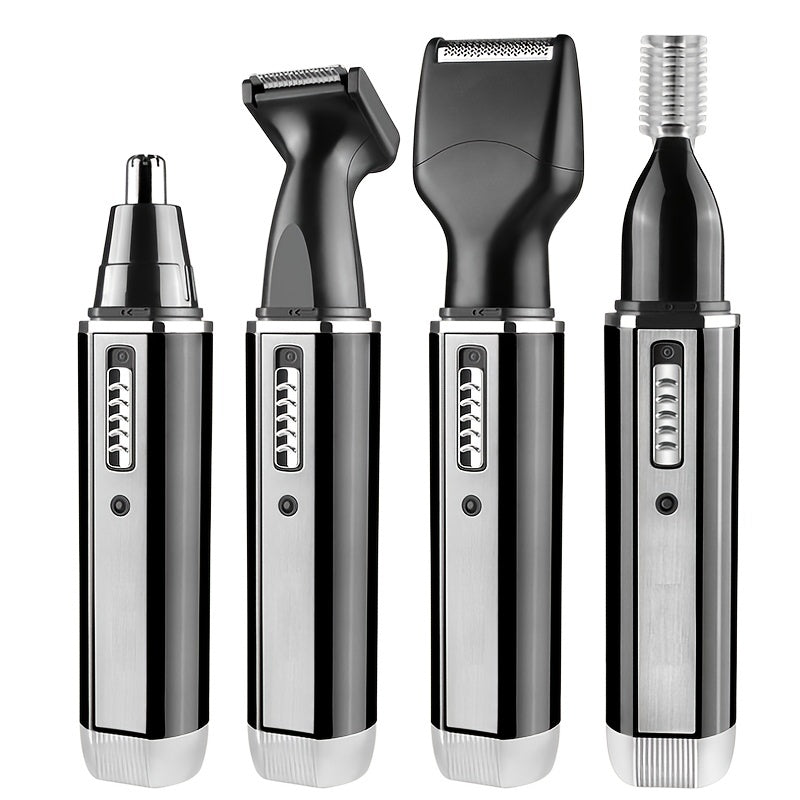 Ultimate 4-in-1 Electric Razor: Waterproof, Rechargeable, Painless