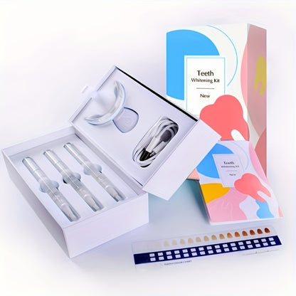 Advanced Teeth Whitening Kit with LED Light: Say Goodbye to Stains