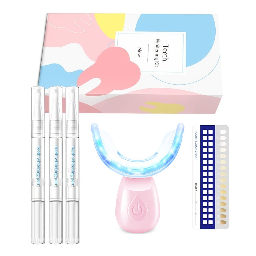 Advanced Teeth Whitening Kit with LED Light: Say Goodbye to Stains