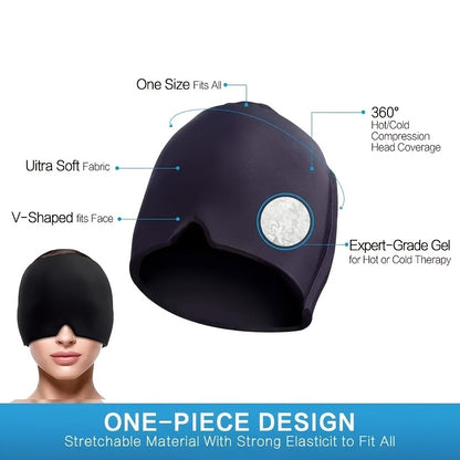 Migraine Relief Cap: The Ultimate Headache Relief - Hot and Cold Therapy